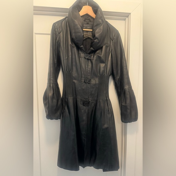 Long all genuine leather Rudsak special collection jacket - Picture 2 of 6